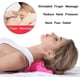 thumbnail image 4 of Cervical Traction Massager, Silicone Massage Ball Trigger Point Treatment Tension Headache Relaxer, 4 of 5