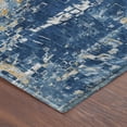 thumbnail image 3 of Addison Rugs Mayfield Premium Machine Washable Transitional Abstract Navy Rectangle Rug, 10' x 14', 3 of 6