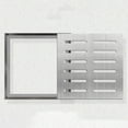 thumbnail image 5 of AFQH Stainless Steel Floor Drain With Frame For Roads Schools Channel Grate Rainwater Plazas Drain Grate Outdoor Drainage Cover, 5 of 11