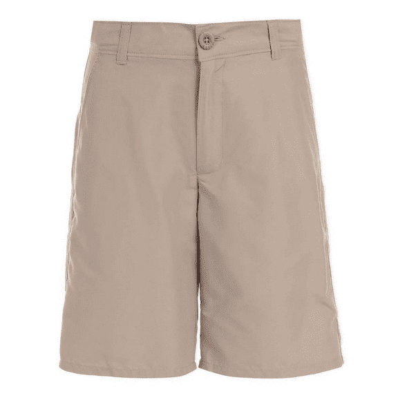 Nautica KHAKI Boys' School Uniform Husky Performance Short, US 20