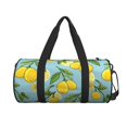 thumbnail image 2 of KLL Lemon Duffle Bag For Men Women Sport Gym Fitness Tote Travel Training Workout Basketball Football Weekender, 2 of 8