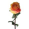 thumbnail image 1 of Artificial Roses Real Touch Single Stem Fake Roses Silk Realistic Bouquet Flowers Arrangements Home Office Garden Grave Party Wedding Decoration, 1 of 8