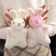 thumbnail image 1 of Cagogo 2 Pcs Peluche Lapin de Pâques, Animal en Peluche Doux Huggable, Poupée en Peluche Animal de Compagnie Réaliste Simulé, Mignonne Peluche Rabbit pour Enfants et Adultes, Peluche en Coton Blanc, 1 of 9