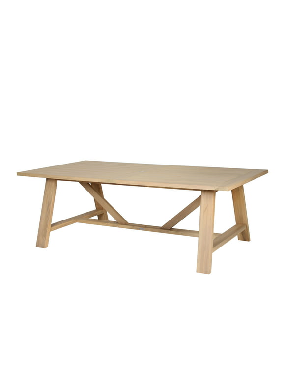 Better Homes & Gardens Ashbrook, Outdoor, Teak Dining Table by Dave & Jenny Marrs
