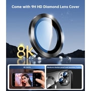 Magnetic Case for iPhone 15 Pro Case Slim [Compatible with Magsafe] [Not Yellowing] Slim for iPhone 15 Pro Case Black