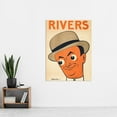 thumbnail image 2 of Barrere Comedian Comic Rivers Show Advert Extra Large Art Print Wall Mural Poster Premium XL, 2 of 3