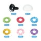 thumbnail image 3 of Ojos de seguridad flash Uxcell de 18 mm, 36 juegos de ojos de seguridad coloridos para ganchillo, 6 colores, 3 of 7