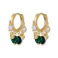 thumbnail image 1 of Iumwxz Design Colorful Earrings Temperament Beautiful Ear Buckles, 1 of 1