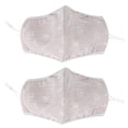 thumbnail image 2 of Funda protectora facial, 2 piezas, a prueba de polvo, para uso diario, para adultos, diseño fácil de usar, 2 of 11
