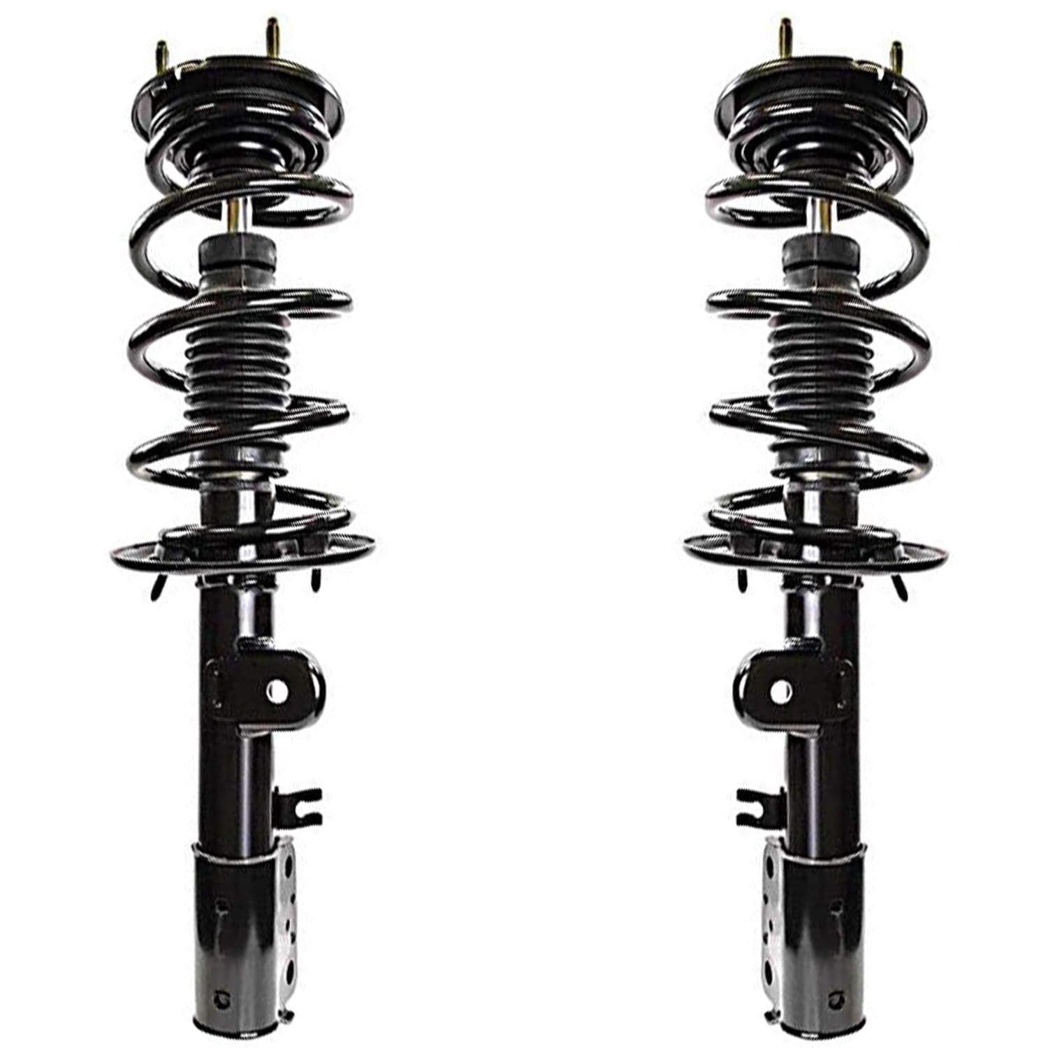 Detroit Axle - FWD Front Struts & Coil Spring + Rear Shock Absorbers + Front & Rear Sway Bars Replacement for 2013-2019 Ford Explorer - 8pc Set
