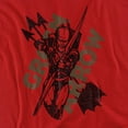 thumbnail image 2 of JLA Archers Arrows Women's T Shirt, Red, Small, 2 of 6