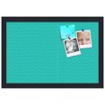 thumbnail image 2 of PinPix ArtToFrames 16x10 Custom Cork Bulletin Board    Poster Board Has a Fabric Style Canvas Finish, Framed in Satin Black (PinPix-650), 2 of 5