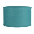 thumbnail image 6 of Classic Burlap Drum Lampshade, 8-inch to 16-inch Bottom Size Available Fuchsia 16", 6 of 7