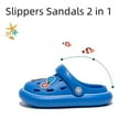 thumbnail image 5 of Cre-Heaven Summer 2023 Cartoon Toddler 2 in 1 Sandal And Slippers Little Kids Sandals Boys Girls,Soft Non-slip for Shower Beach Optional Size, 5 of 9