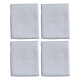 thumbnail image 1 of 4 Pcs Torchons Confortables Absorbant l'Eau pour Cuisine (Blanc), 1 of 8