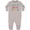 AC-Heather Grey, variant on My Nan Loves Me Baby Fleece Romper
