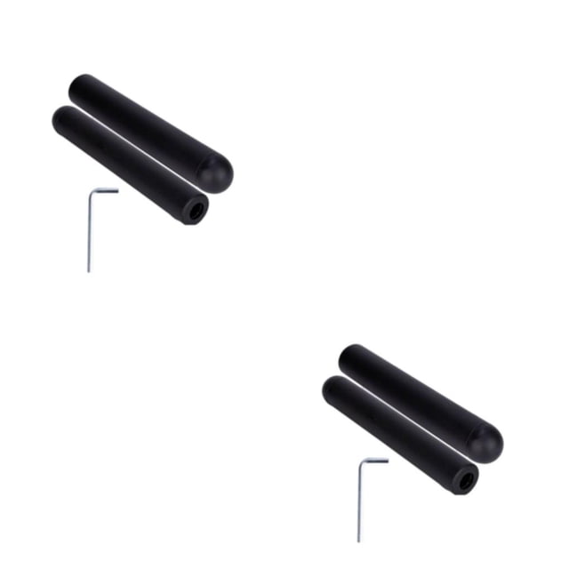 Naiovety 2 piezas de manguito de adaptador de barra de pesas con llave en forma de L para levantamiento de pesas cabeza de bola de 50mm x 300mm cabeza de bola de 50 mm x 300 mm 2piezas