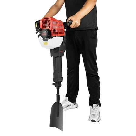 Garden Practical Tool, Garden Tree Digger with a 2-Stroke Engine for Garden and Lawn Applications in Soil Cultivation Tree Ball Lifting, or for Forestry Seedlings, Vineyard Supports