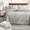 thumbnail image 3 of Juego de ropa de cama UOZZI 2 piezas edredón reversible twin 173x218 cm, 3 of 9