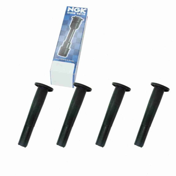 4 pc NGK 59011 Ignition Coil Boots for 55917K115 5606K115 702496 SPB178 SPP115E Direct Spark Plug Wire