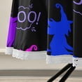 thumbnail image 5 of Coolnut Halloween Tablecloth 60 in,Halloween Colored Witch Party Lace Round Table Cloth Water Resistant Spill Proof Large Table Cover for Kitchen BBQ Hotel Dining Party Decoration, 5 of 7