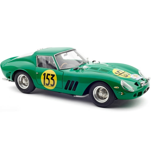 Ferrari 250 GTO #153 David Piper - Dan Margulies "Tour de France" (1962) Limited Ed to 2200 pcs 1/18 Diecast Model Car by CMC