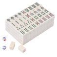 thumbnail image 1 of Dominó chino Juego de juegos tradicionales chinos tradicionales para viajes de Mahjong de 30 mm, accesorios de entretenimiento para interiores, 1 of 8