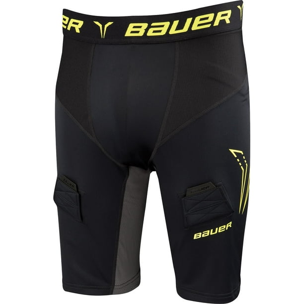 Bauer Youth Premium Compression Jock Hockey Shorts