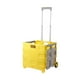 thumbnail image 3 of Carrito de compras plegable, carrito de compras ligero con ruedas, utilidad plegable Amarillo33cmx36cmx38cm Zulema Carro de compras, 3 of 8