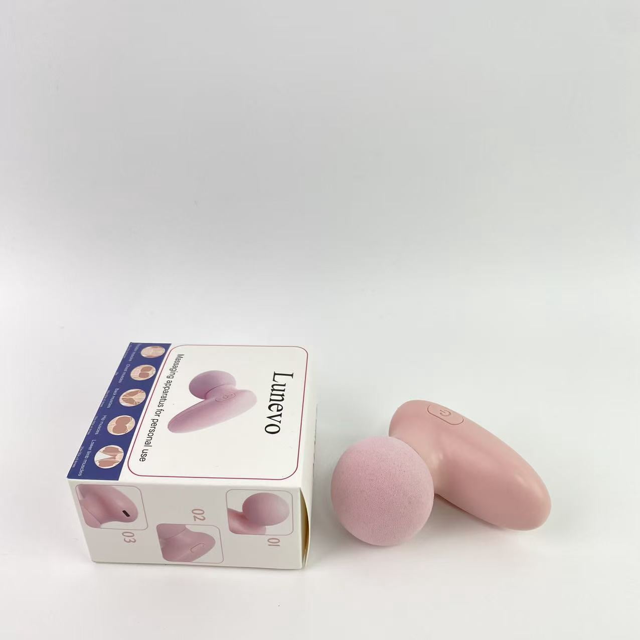 Lunevo Massaging apparatus for personal use,Mini Massage Gun-Pink，Muscle Deep Tissue Massager Gun, Handheld Percussion Massager