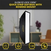 Glow EZ Lock 12x56 Quick Strip Softbox With Bowens Mount