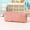Rose 3, variante sur Uklsqma Trousse en Velours Côtelé / Pochette de Papeterie en Tissu Vintage / Grande Capacité Sac à Stylos Couleur Unie avec Fermeture Éclair Lisse / Organisateur Portable pour École Bureau pour Stylos Marqueurs et Accessoires