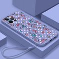 thumbnail image 1 of 2024 Sanrio HelloKitty Catton Liquid Rope For Apple iPhone 15 14 13 12 11 XS XR X 8 7 SE Pro Max Plus Mini Back Phone Case LXY, 1 of 7