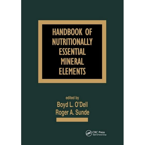 Clinical Nutrition in Health and Disease Handbook of Nutritionally Essential Minerals and Elements, Book 2, (Paperback)