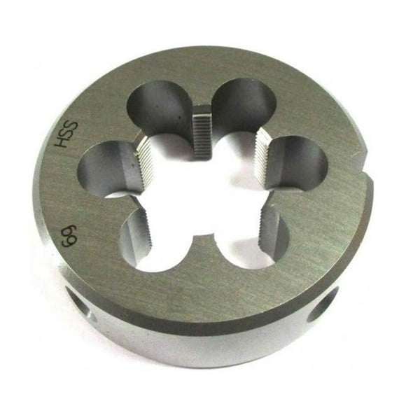 Herramienta para roscar a mano derecha con sistema métrico, M22 x 2 mm, 1 pieza