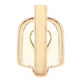 thumbnail image 1 of Single Teeth Grillz Cap Geometry Hip Hop Plated Tooth Grillz Top Teeth Grillz, 1 of 10