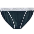 thumbnail image 2 of TANBOM Men's Bulge Enhancing Briefs Mesh Nylon Underwear Green XL 1-Pack, 2 of 6