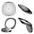 thumbnail image 1 of Cell Phone Ring Holder, 360 Degree Rotation and 180 °Flip Finger Ring Stand Holder Kickstand Compatible with Most of Smartphones Tablet and Phone Case, 1 of 6
