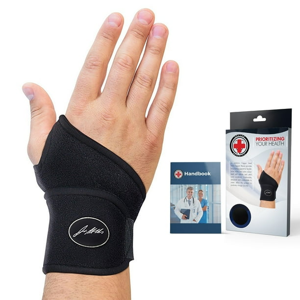 Dr. Arthritis Doctor Developed Premium Copper Lined Wrist Support