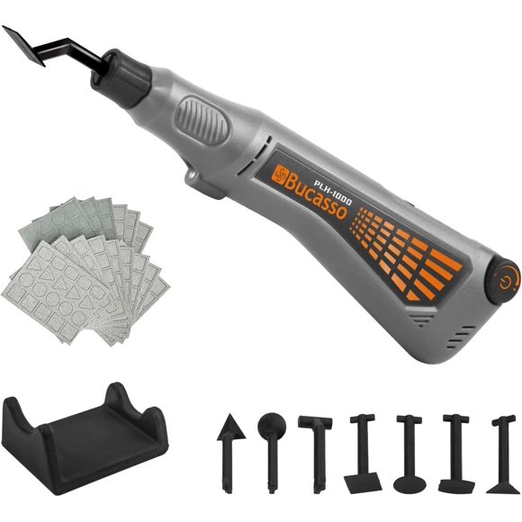 Lijadora de bolígrafos inalámbrica Bucasso PLH100 con velocidad variable y luz LED