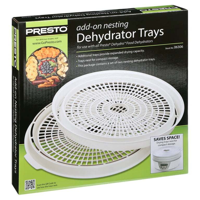 Presto Dehydro 06300 Electric Food Dehydrator - White for sale online