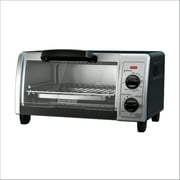 BLACK DECKER 4-Slice Toaster Oven, Stainless Steel, TO1705SB