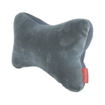 Bookishbunny Premium Memory Foam Car Seat Head Rest Support Pillow Neck Pain Relief Bone Travel