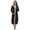Black, variant on Women's Maternity Sleepwear Long Sleeve Pregnancy Loungewear Solid Pajama Nightgowns for Women Sleepwear Sleep Shirts