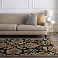 thumbnail image 2 of Surya Caesar Hand-Tufted Black/Brown Area Rug, 2 of 5