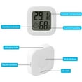 thumbnail image 2 of 2 termómetros higrómetros para interiores, mini termómetro higrómetro digital de alta precisión, monitor de temperatura y medidor de humedad, indicador de nivel de comodidad para el hogar y la oficin, 2 of 5