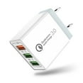 thumbnail image 5 of USB Wall Charger QC3.0 Wall Charger USB Power Adapter 3 Port USB Power Plug Wall Charger, 5 of 5