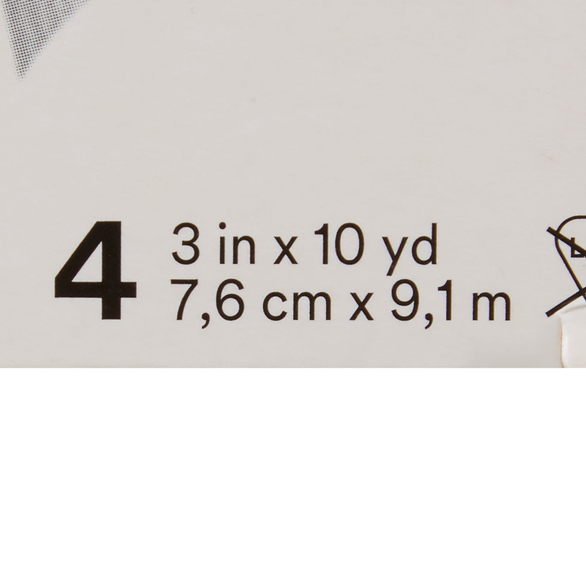 3M Durapore Medical Tape, Non-Sterile, Silk-Like Cloth, White, 3 in x 10 yds, 4 Rolls, 10 Packs, 40 Total