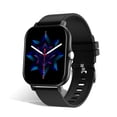 thumbnail image 1 of Hombres Smart Watch Digital Bluetooth Compatible con la pantalla Táctil Táctil Reloj de pulsera Fitness Tarifa cardíaca Música Reproductor SmartWatch Electronics Black Silicone Strap seitruly EL005787-04B, 1 of 7