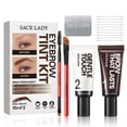 thumbnail image 1 of Kit de color para cejas SACE LADY castaño oscuro resistente al agua 30 ml, 1 of 7
